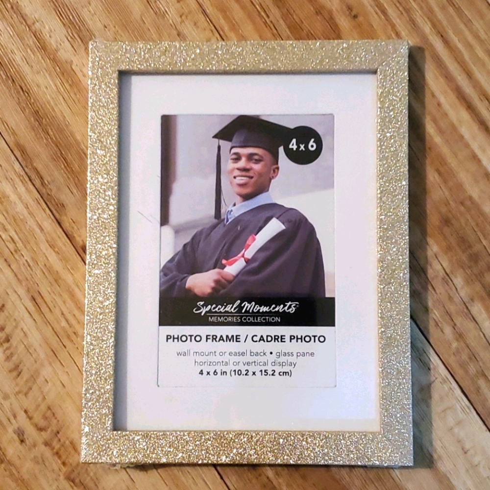 gold glitter Frame